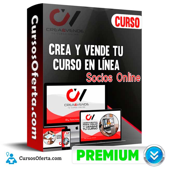 Crea y Vende tu Curso en Línea – Socios Online 1 Crea y Vende tu Curso en Línea – Socios Online