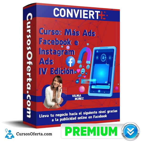 Curso Más Ads Facebook e Instagram Ads IV Edición – Conviert+ 1 Curso Más Ads Facebook e Instagram Ads IV Edición – Conviert+