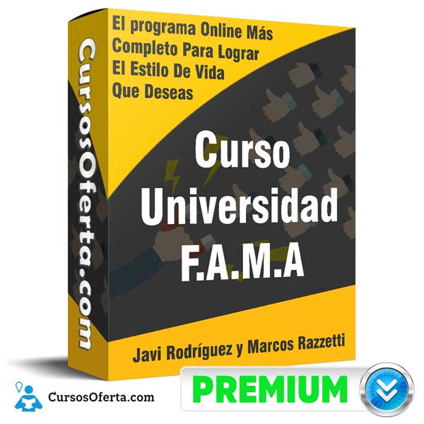 Curso Universidad FAMA – Javi Rodríguez y Marcos Razzetti 2 Curso Universidad FAMA – Javi Rodríguez y Marcos Razzetti