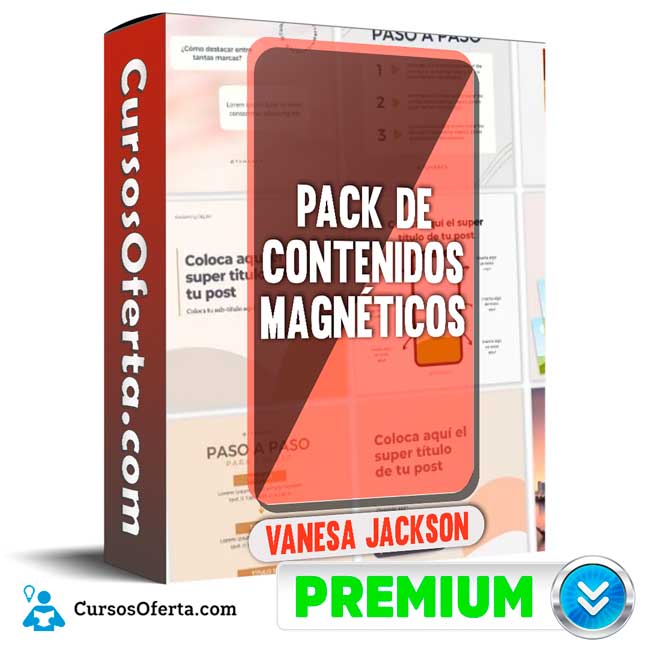 Pack de Contenidos Magnéticos – Vanesa Jackson 5 Pack de Contenidos Magnéticos – Vanesa Jackson