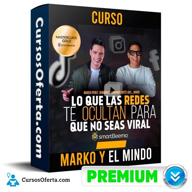 Curso Lo que las Redes te ocultan para que no seas Viral – Marko y El Mindo 1 Curso Lo que las Redes te ocultan para que no seas Viral – Marko y El Mindo