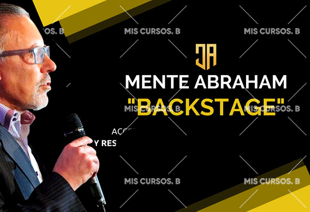 Mente Abraham Backstage de Miquel Baixas 1 Mente Abraham Backstage de Miquel Baixas