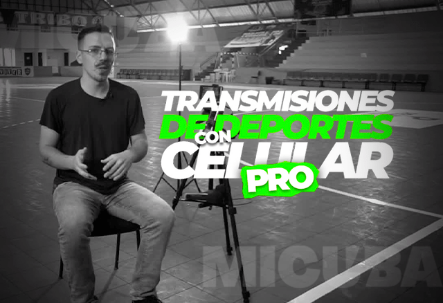 Transmisiones de Deportes con Celular Pro de Aleks Tizon 1 Transmisiones de Deportes con Celular Pro de Aleks Tizon