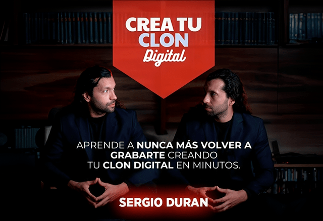 Crea Tu Clon Digital de Sergio Duran 1 Crea Tu Clon Digital de Sergio Duran