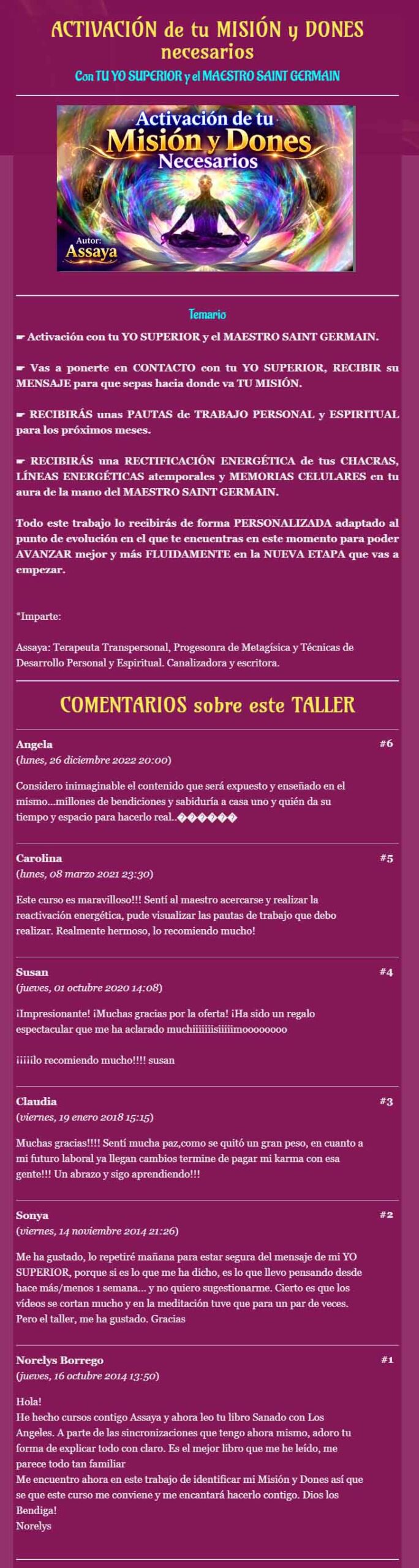 Activación de Tu Misión y Dones Necesarios – Assaya 3 Activación de Tu Misión y Dones Necesarios – Assaya activacion de tu mision y dones necesarios assaya 6adbe09431aa2 scaled