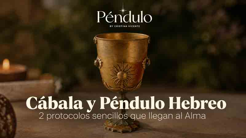 Cábala y Péndulo Hebreo – Cristina Vicente 1 Cábala y Péndulo Hebreo – Cristina Vicente