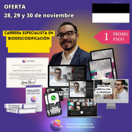 Carrera Especialista en Biodescodificacion Edicion Online – Walter León 1 Carrera Especialista en Biodescodificacion Edicion Online – Walter León