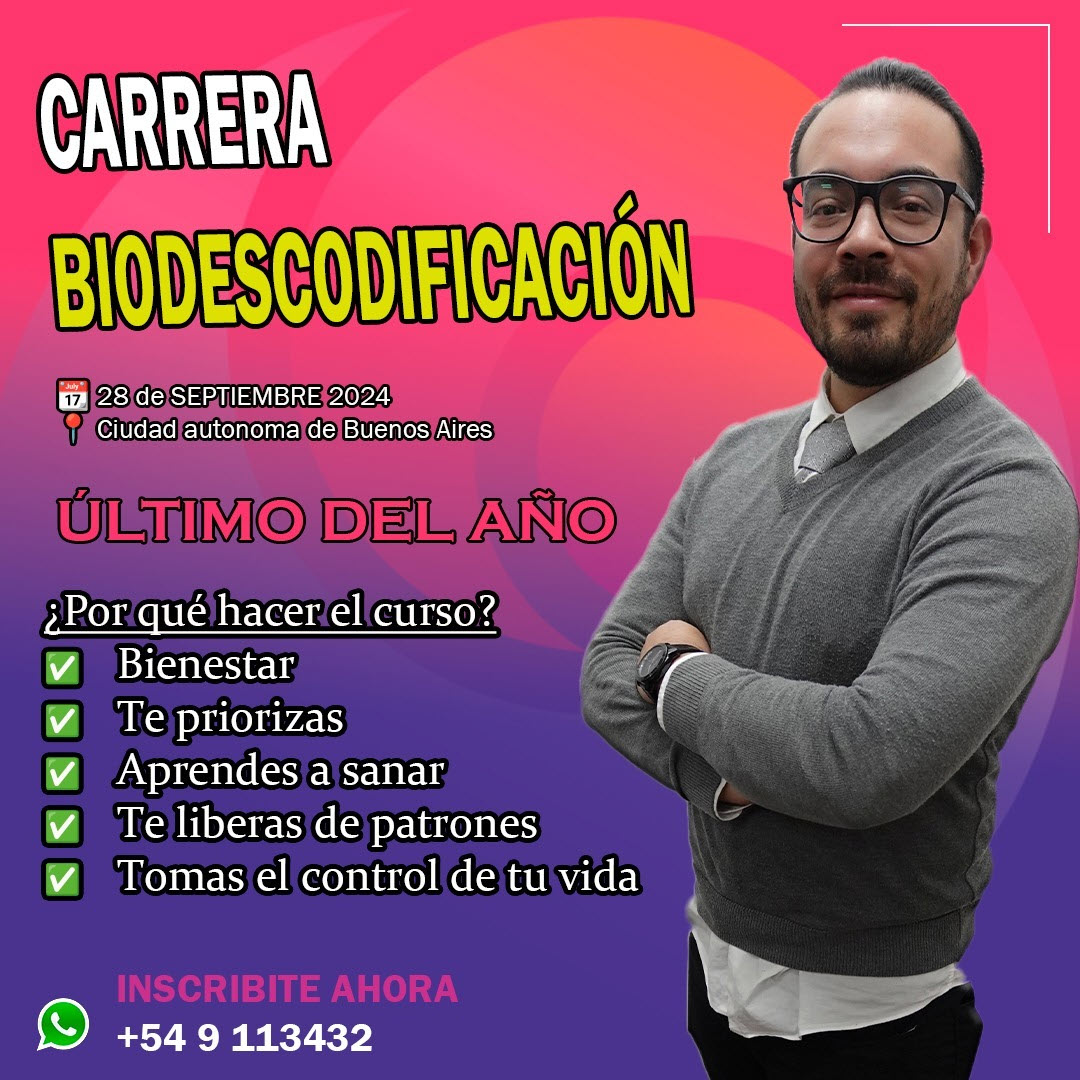 Carrera Especialista en Biodescodificacion Edicion Online – Walter León 3 Carrera Especialista en Biodescodificacion Edicion Online - walter leon