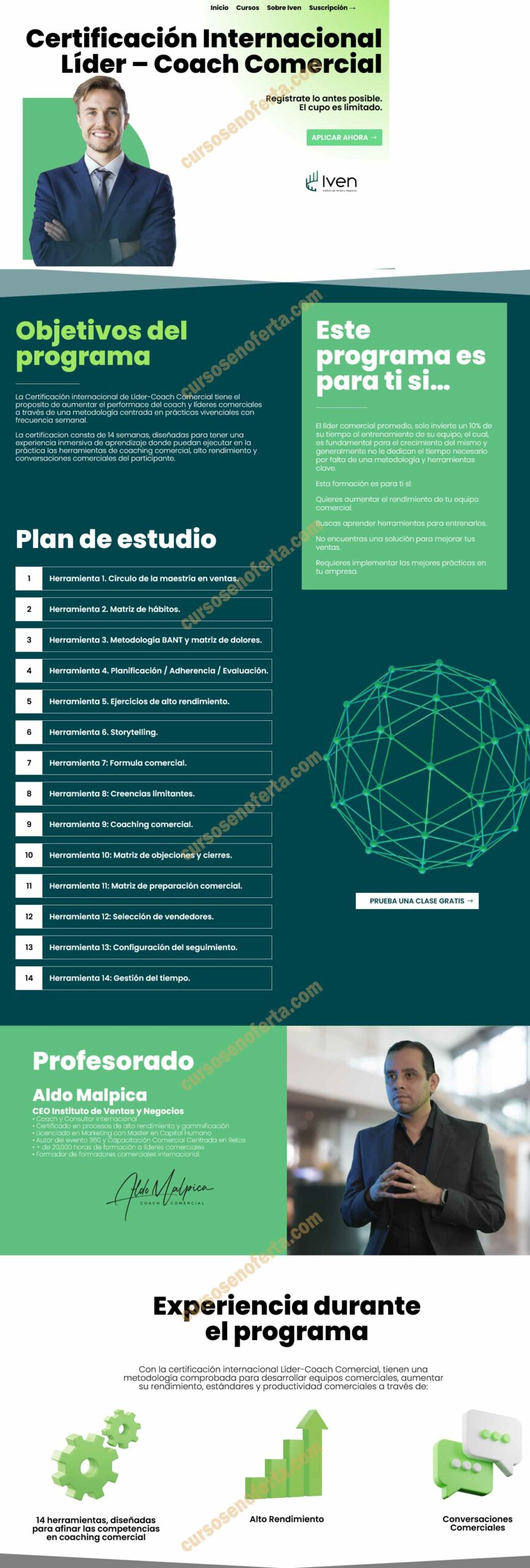 Certificación Internacional Líder Coach Comercial – IVEN 2 Certificación Internacional Líder Coach Comercial - iven