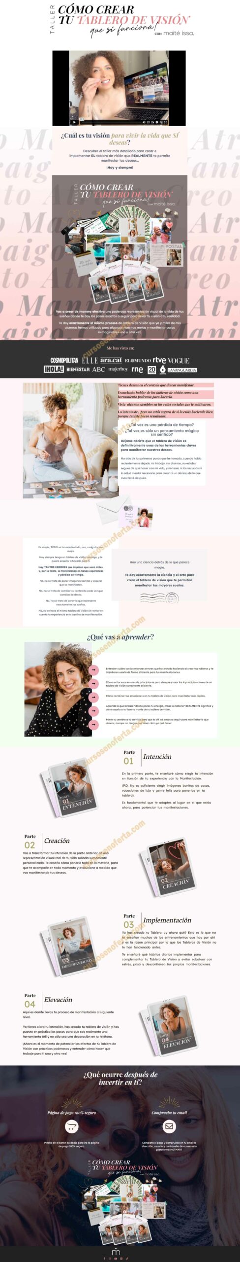 Cómo crear tu Tablero de visión que SÍ Funciona – Maite Issa 3 Cómo crear tu Tablero de visión que SÍ Funciona - maite issa