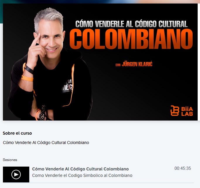 Cómo Venderle Al Código Cultural Colombiano – Jurgen Klaric 2 Cómo Venderle Al Código Cultural Colombiano