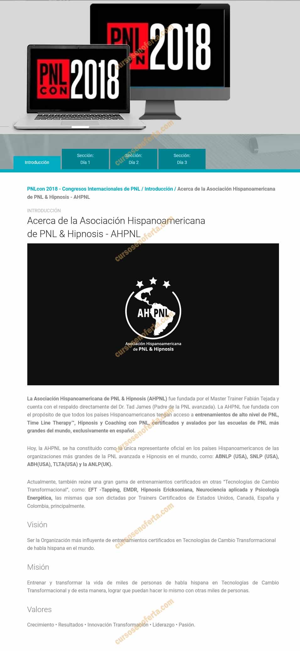 Congreso Internacional de PNL 2018 – AHPNL 2 Congreso Internacional de PNL 2018 - ahpnl