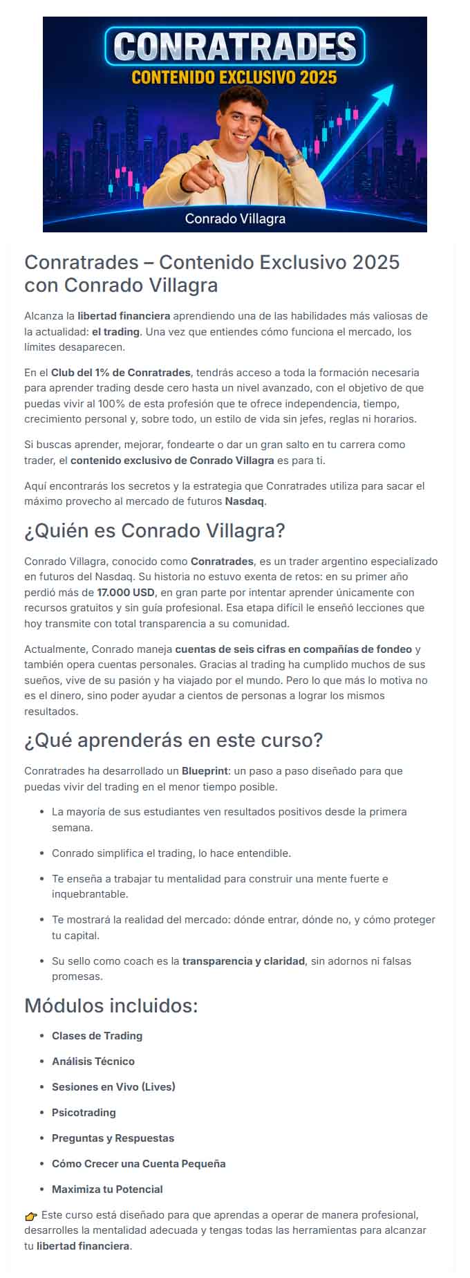 Conratrades Contenido Exclusivo 2025 – Conrado Villagra 3 Conratrades Contenido Exclusivo 2025 – Conrado Villagra conratrades contenido exclusivo 2025 conrado villagra 6adbe1a8dafa3