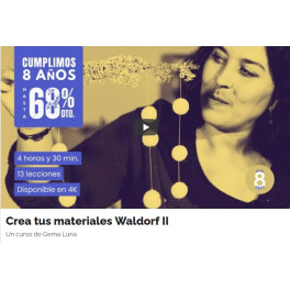 Crea tus materiales Waldorf II – Gema Luna 1 Crea tus materiales Waldorf II – Gema Luna