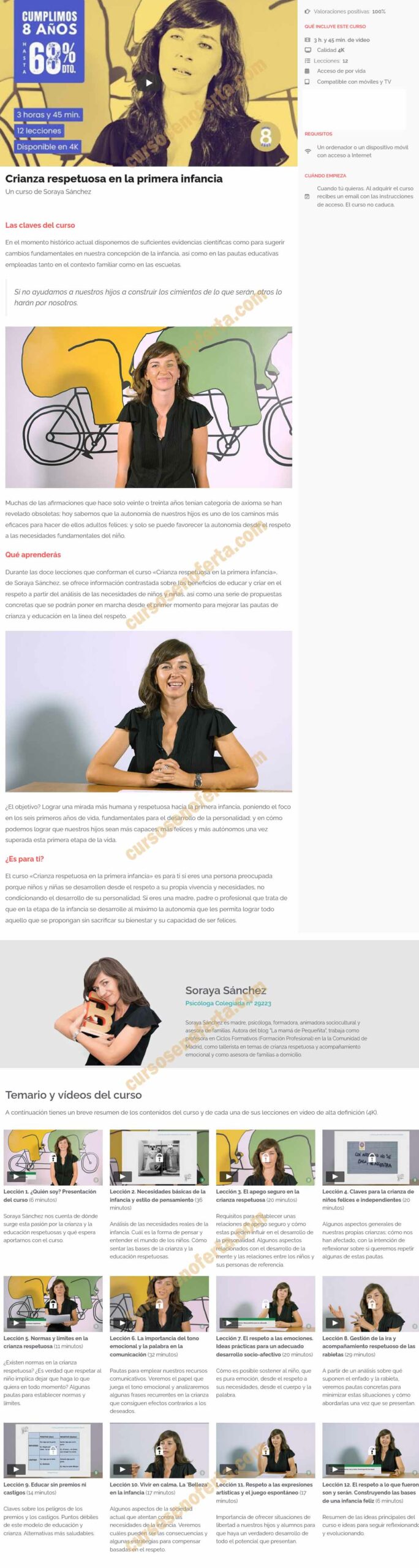 Crianza respetuosa en la primera infancia – Soraya Sánchez 2 Crianza respetuosa en la primera infancia soraya sanchez