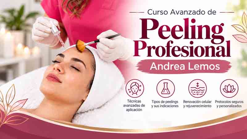 Curso Avanzado de Peeling Profesional – Andrea Lemos 1 Curso Avanzado de Peeling Profesional – Andrea Lemos