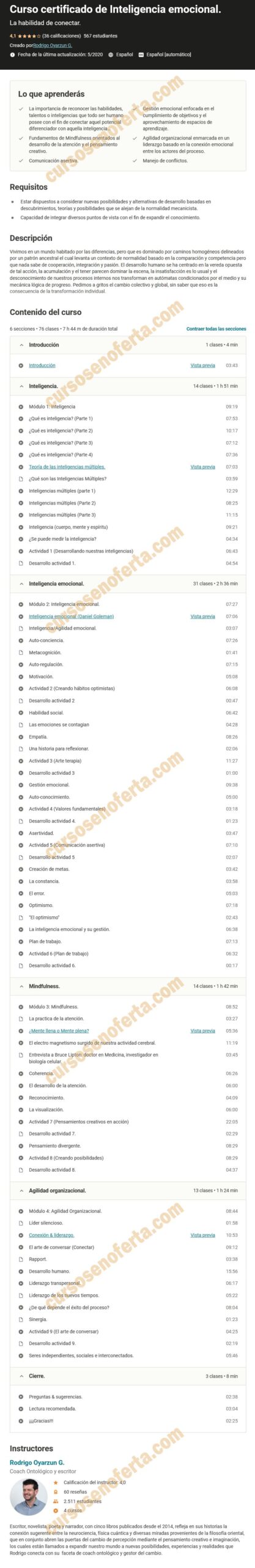 Curso certificado de inteligencia emocional – Rodrigo Oyarzun 2 Curso certificado de inteligencia emocional