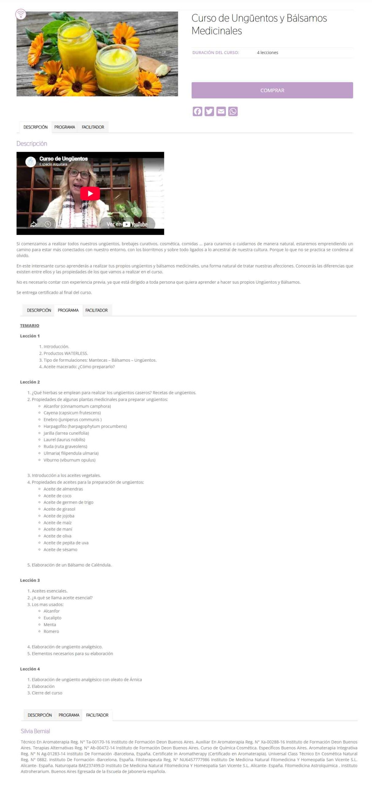 Curso de Ungüentos y Bálsamos Medicinales – Silvia Bernial 3 Curso de Ungüentos y Bálsamos Medicinales – Silvia Bernial curso de unguentos y balsamos medicinales silvia bernial 6add33b1b4f8c scaled
