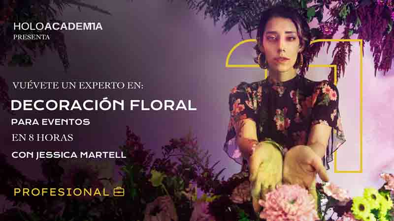 Decoración Floral Para Eventos – Jessica Martel – Holoacademia 1 Decoración Floral Para Eventos – Jessica Martel – Holoacademia