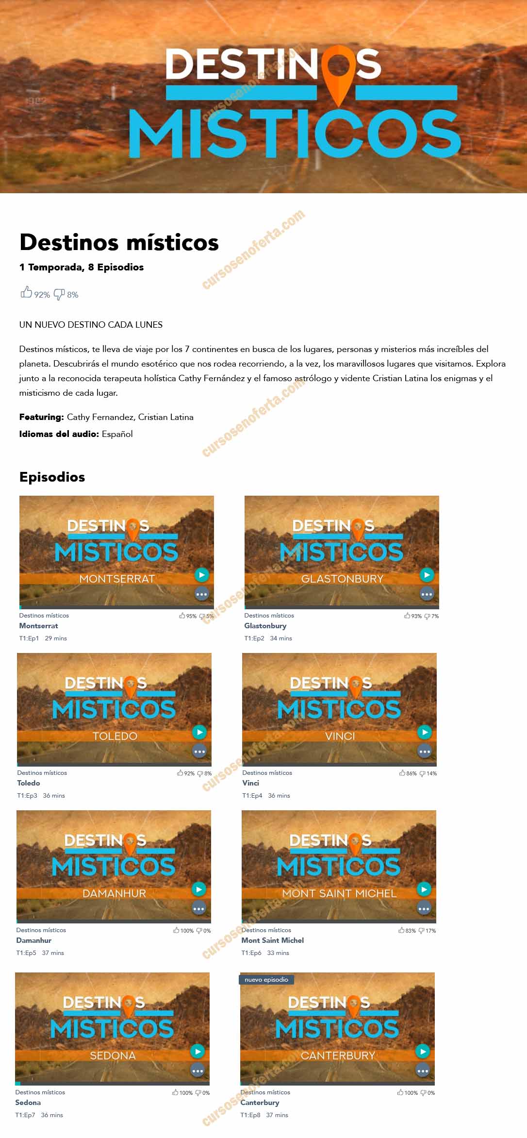 Destinos Místicos – Cathy Fernández 2 Destinos Místicos