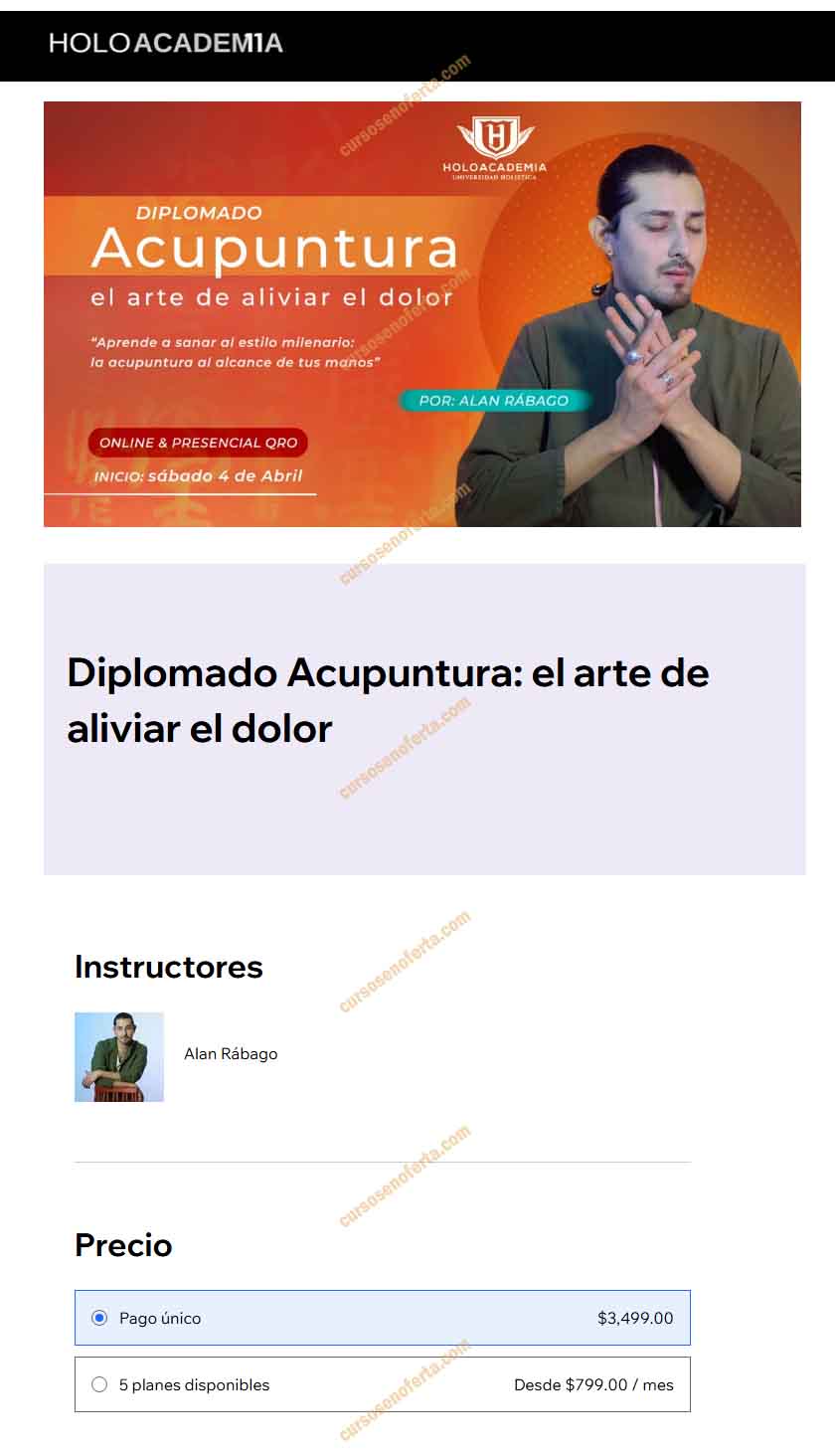 Diplomado Acupuntura el Arte de Aliviar el Dolor – Holoacademia 3 Diplomado Acupuntura el Arte de Aliviar el Dolor - holoacademia