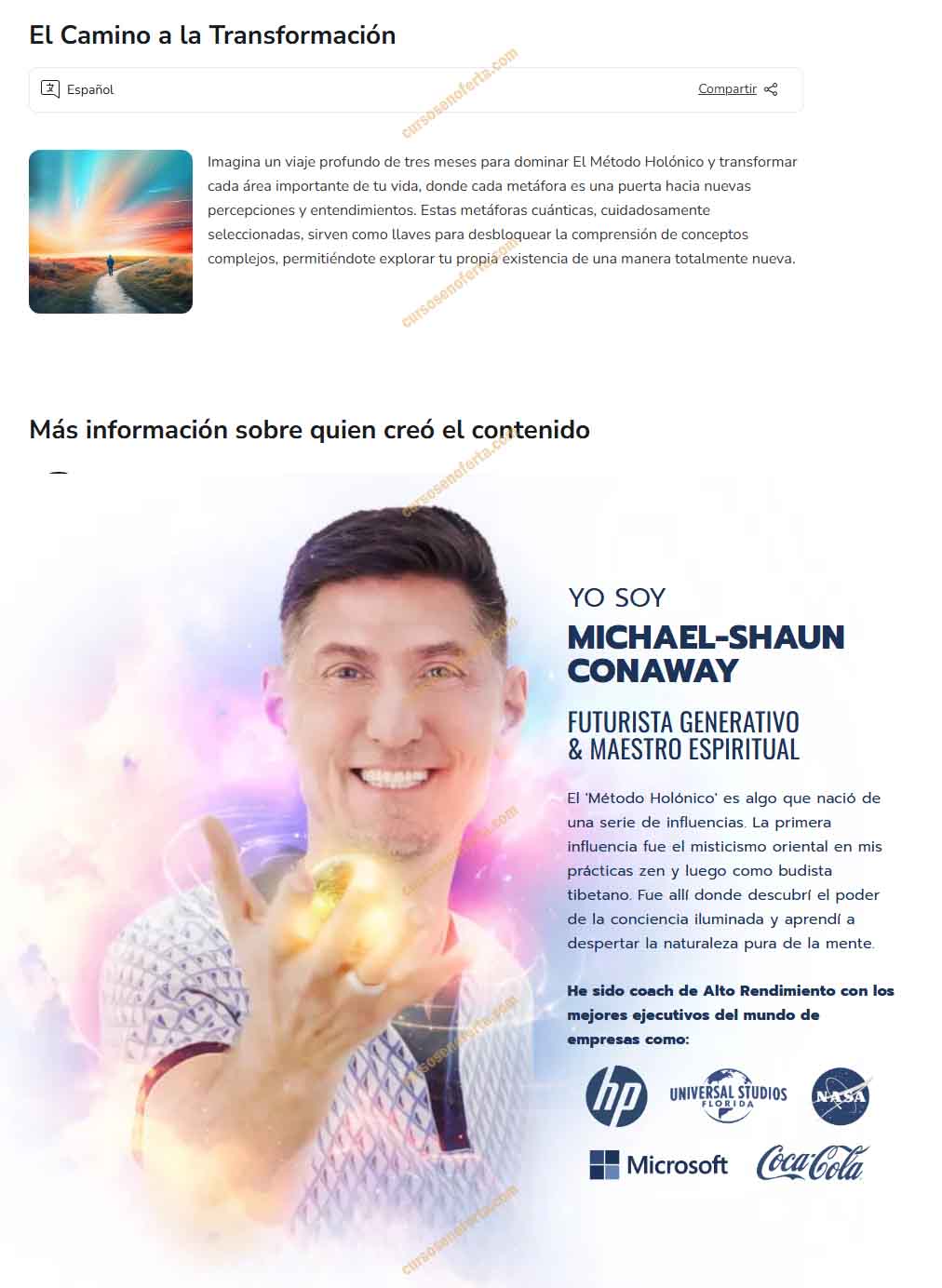 El camino a la transformación – Michael Shaun Conaway 3 El camino a la transformación - michael shaun conaway