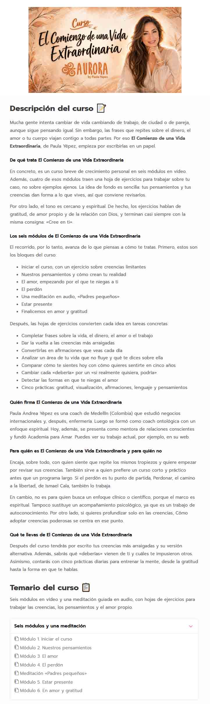 El Comienzo de una Vida Extraordinaria – Paula Yépez 3 El Comienzo de una Vida Extraordinaria – Paula Yépez el comienzo de una vida extraordinaria paula yepez 6adbd61319ff3
