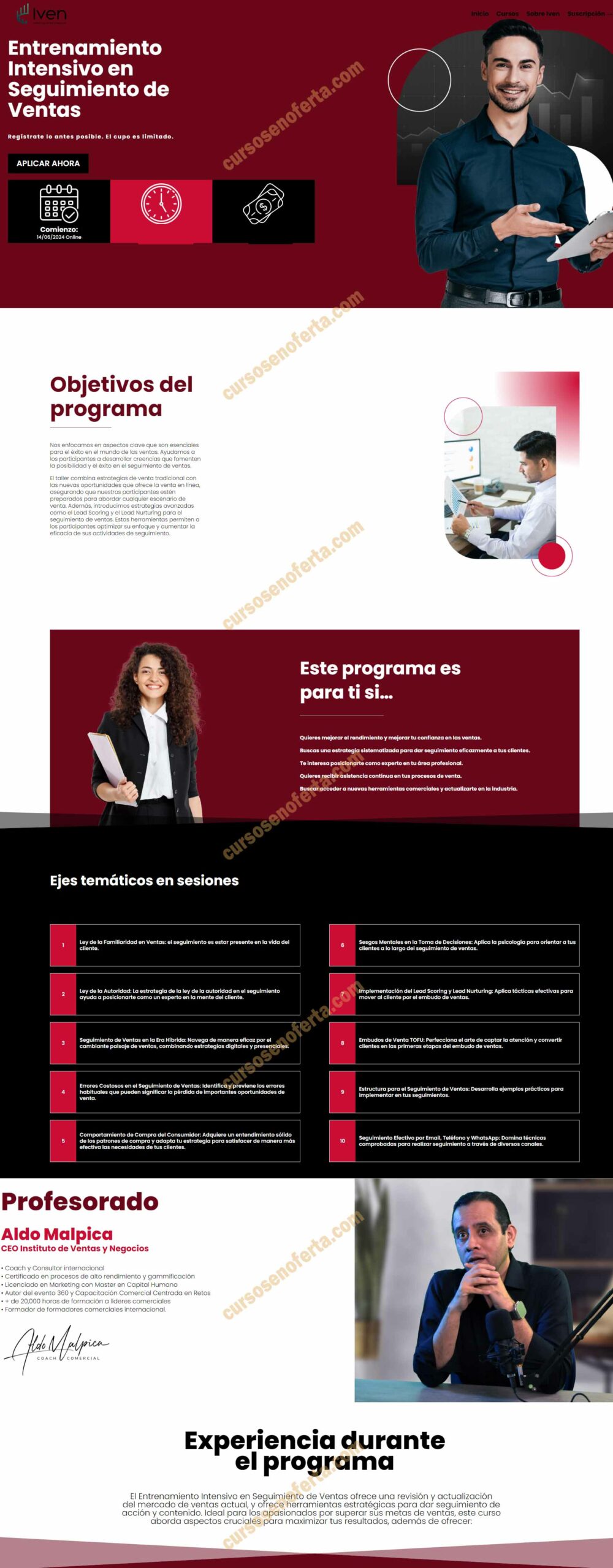Entrenamiento Intensivo en Seguimiento de Ventas – Iven 2 Entrenamiento Intensivo en Seguimiento de Ventas - iven