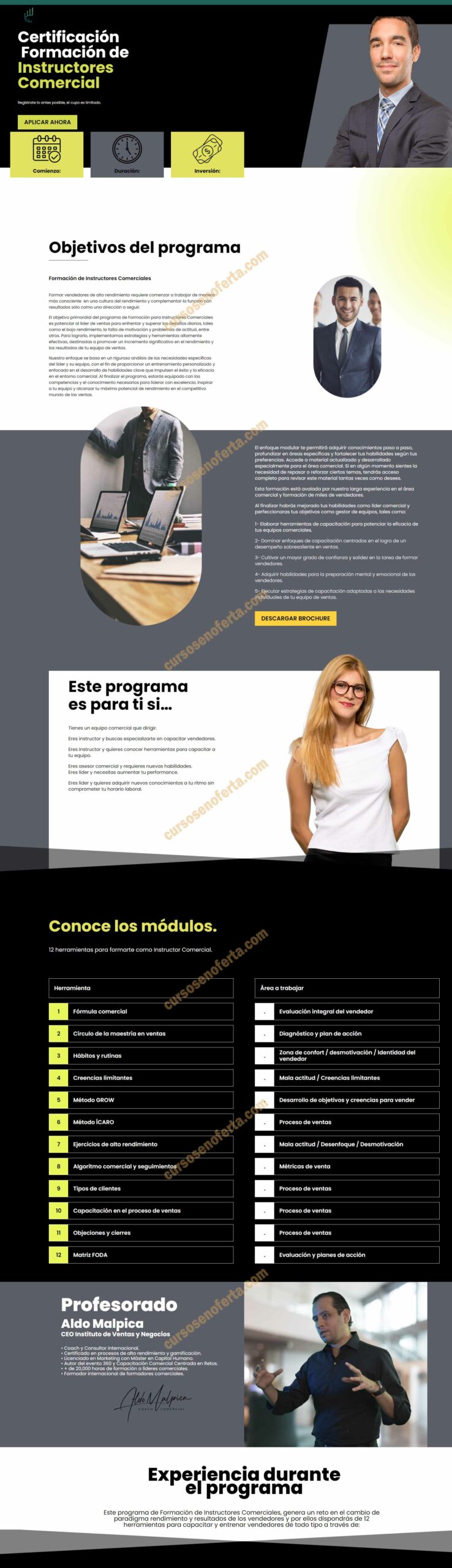 Formación de Instructor Comercial – Iven 2 Formación de Instructor Comercial - iven