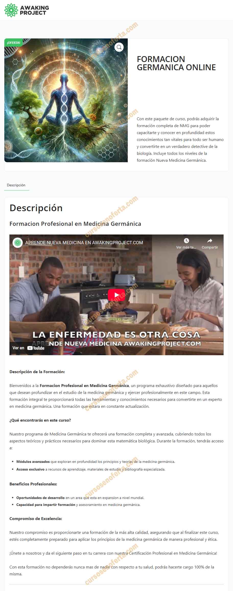 Formacion Online en Medicina Germánica – Awaking Project 3 Formacion Online en Medicina Germánica - awaking project