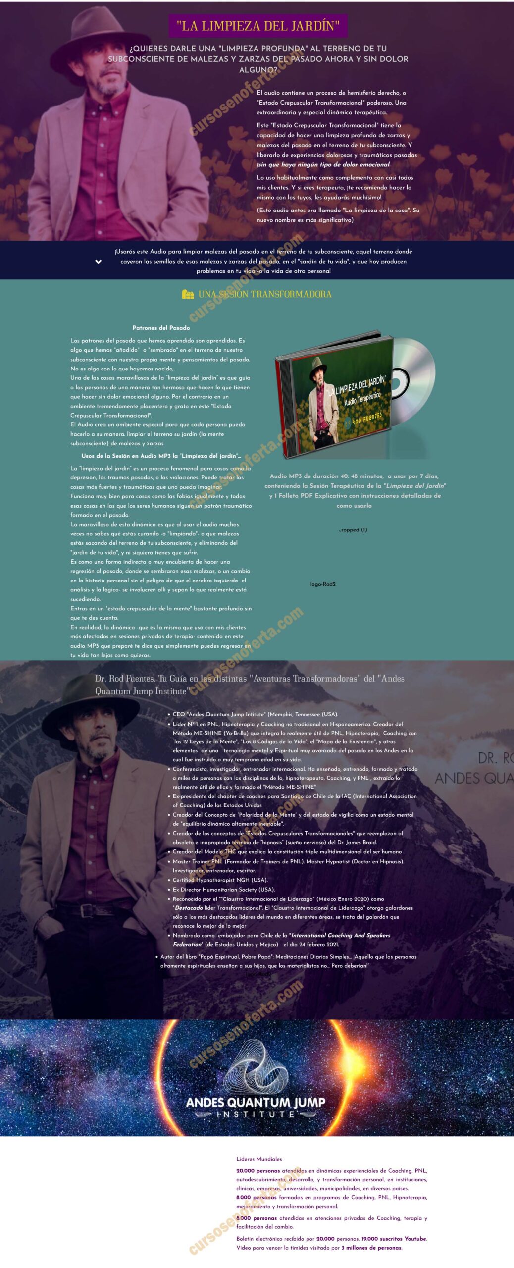 La limpieza del jardín - rod fuentes