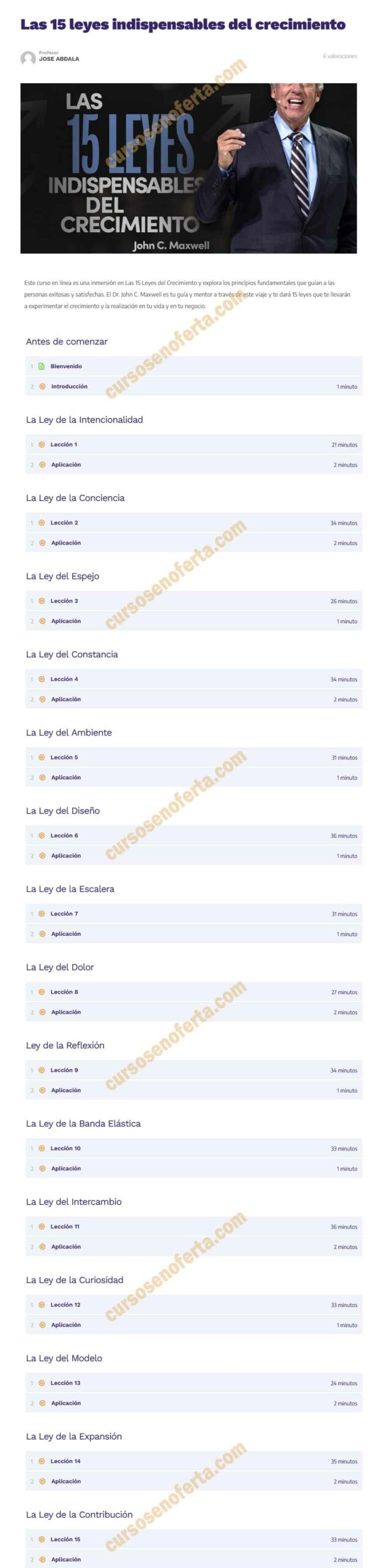 Las 15 leyes indispensables del crecimiento – Jhon C. Maxwell 3 Las 15 leyes indispensables del crecimiento - jhon c maxwell