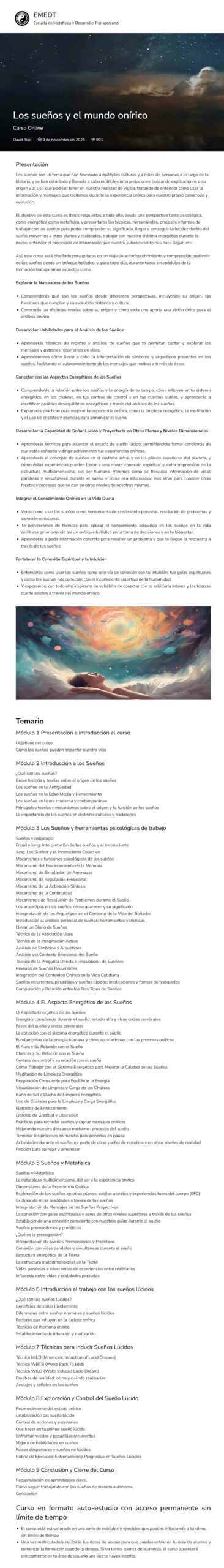Los Sueños y el Mundo Onírico – David Topí 3 Los Sueños y el Mundo Onírico – David Topí los suenos y el mundo onirico david topi 6adbd605c1730 scaled