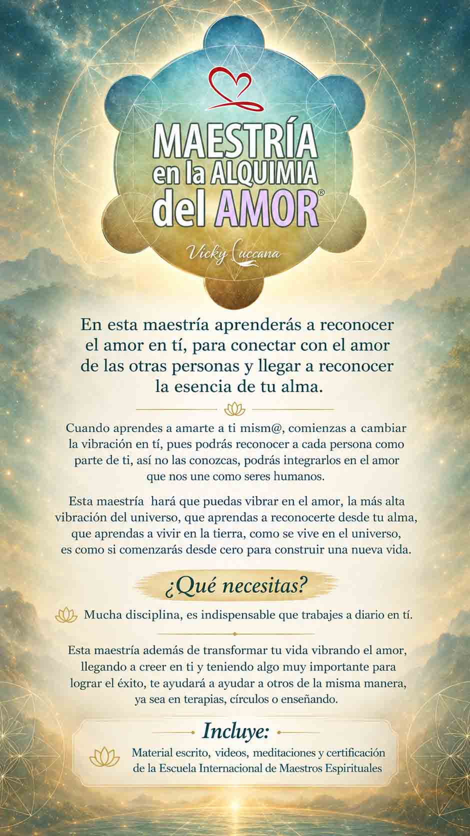 Maestría en la Alquimia del Amor – Vicky Lozano 3 Maestría en la Alquimia del Amor – Vicky Lozano maestria en la alquimia del amor vicky lozano 6adbd1318a231