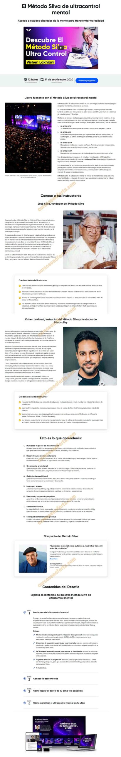 Método Silva de Ultracontrol Mental – José Silva y Vishen Lakhiani (Mindvalley) metodo silva de ultracontrol mental jose silva y vishen lakhiani mindvalley 6adbe088da6fb scaled