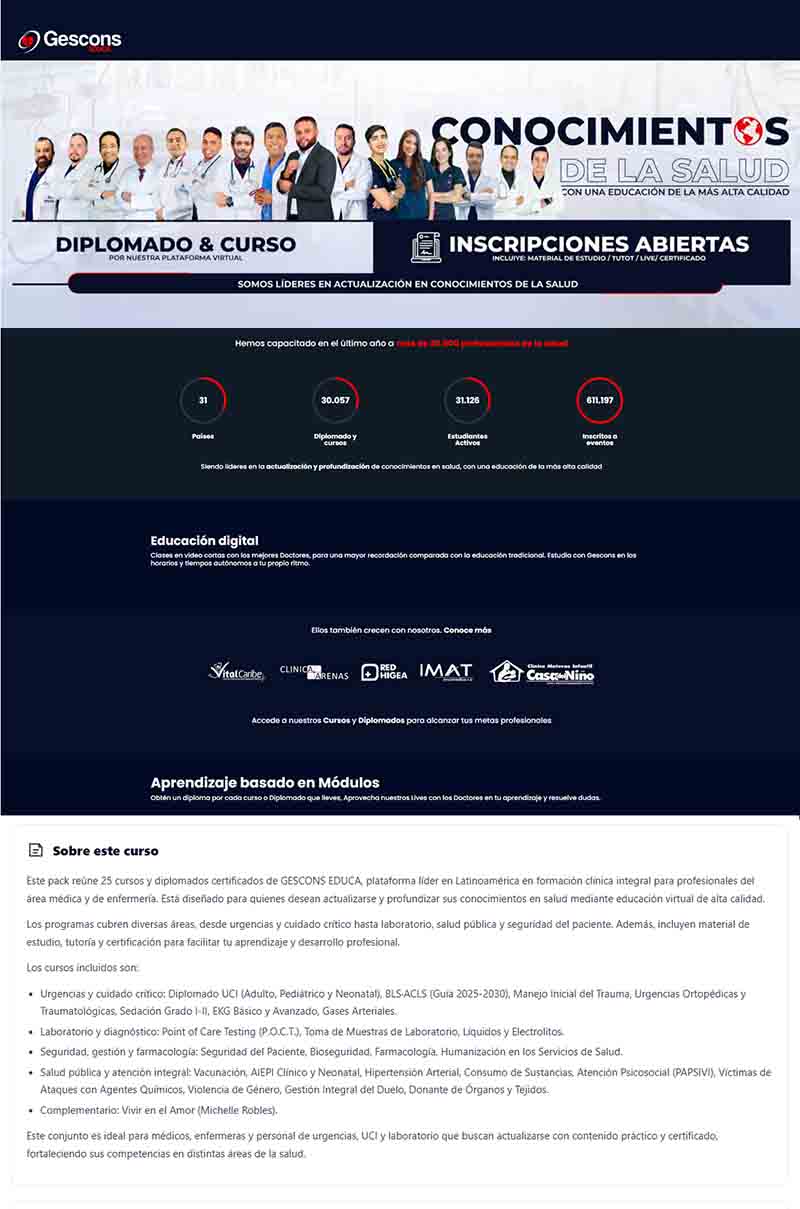 Pack 25 Cursos de GESCONS EDUCA 3 Pack 25 Cursos de GESCONS EDUCA pack 25 cursos de gescons educa 6adbd5ac2e808