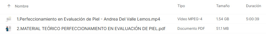 Perfeccionamiento en Evaluación de Piel – Andrea Lemos 2 Perfeccionamiento en Evaluación de Piel – Andrea Lemos perfeccionamiento en evaluacion de piel andrea lemos 6adbdfd955207