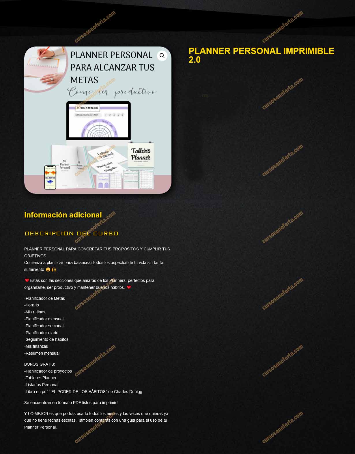 Planner Personal Imprimible 2.0 – Yoselyn Yana 2 Planner Personal Imprimible 2.0