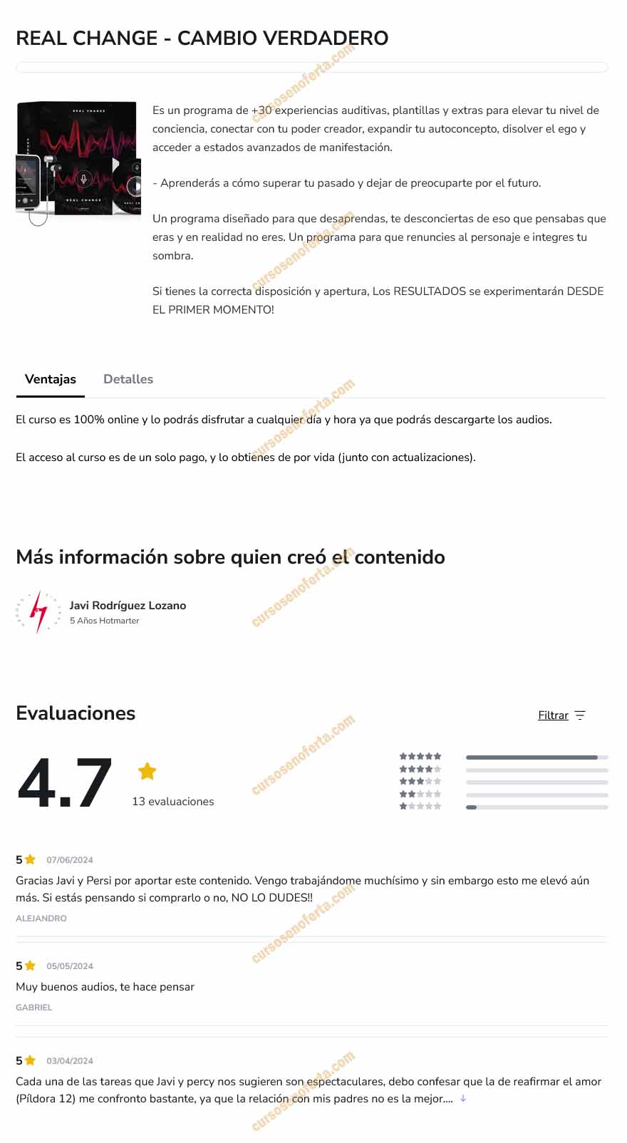 Real Change – Cambio Verdadero 2 Real Change - Cambio Verdadero