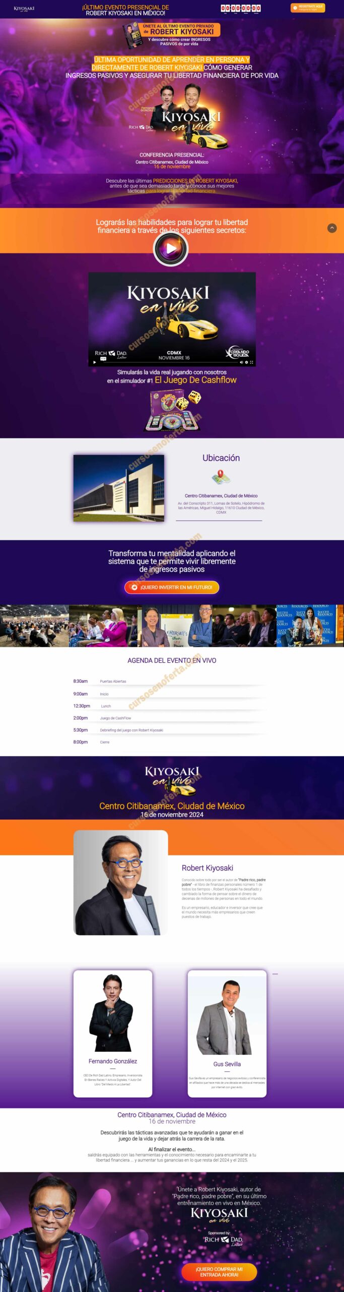 Robert Kiyosaki en Vivo México 2024 – Robert Kiyosaki 3 Robert Kiyosaki en Vivo México 2024