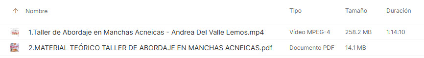 Taller de Abordaje en Manchas Acneicas – Andrea Lemos 2 Taller de Abordaje en Manchas Acneicas – Andrea Lemos taller de abordaje en manchas acneicas andrea lemos 6adbdfe552713