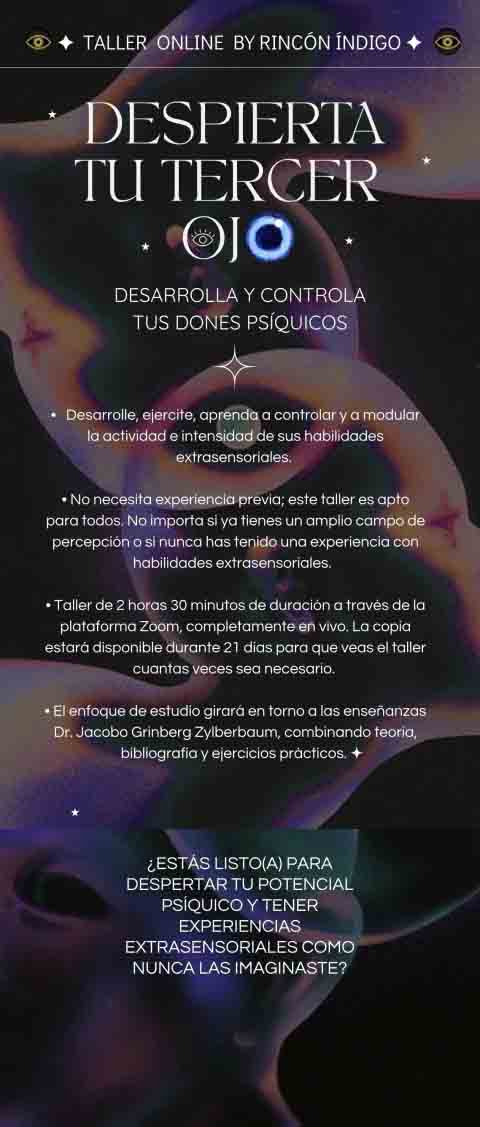 Taller de Apertura del Tercer Ojo. Nivel 1 Línea Psíquica – Rincón Índigo 3 Taller de Apertura del Tercer Ojo. Nivel 1 Línea Psíquica – Rincón Índigo taller de apertura del tercer ojo nivel 1 linea psiquica rincon indigo 6adbd652d8b1b