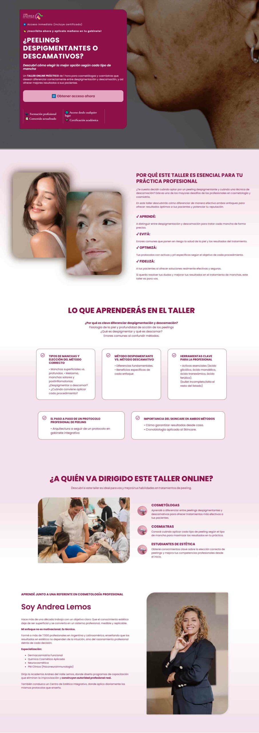 Taller de Peelings Despigmentantes y Descamativos – Andrea Lemos taller de peelings despigmentantes y descamativos andrea lemos 6adbe0173da62 scaled