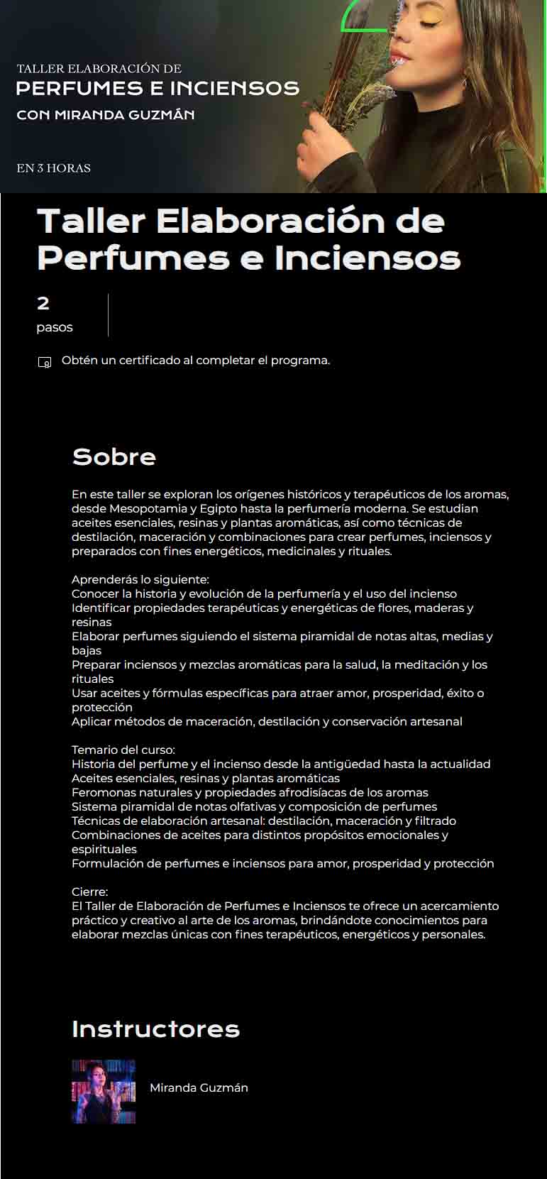 Taller Elaboración de Perfumes e Inciensos – Miranda Guzmán – Holoacademia 3 Taller Elaboración de Perfumes e Inciensos – Miranda Guzmán – Holoacademia taller elaboracion de perfumes e inciensos miranda guzman holoacademia 6adbd8970d07d