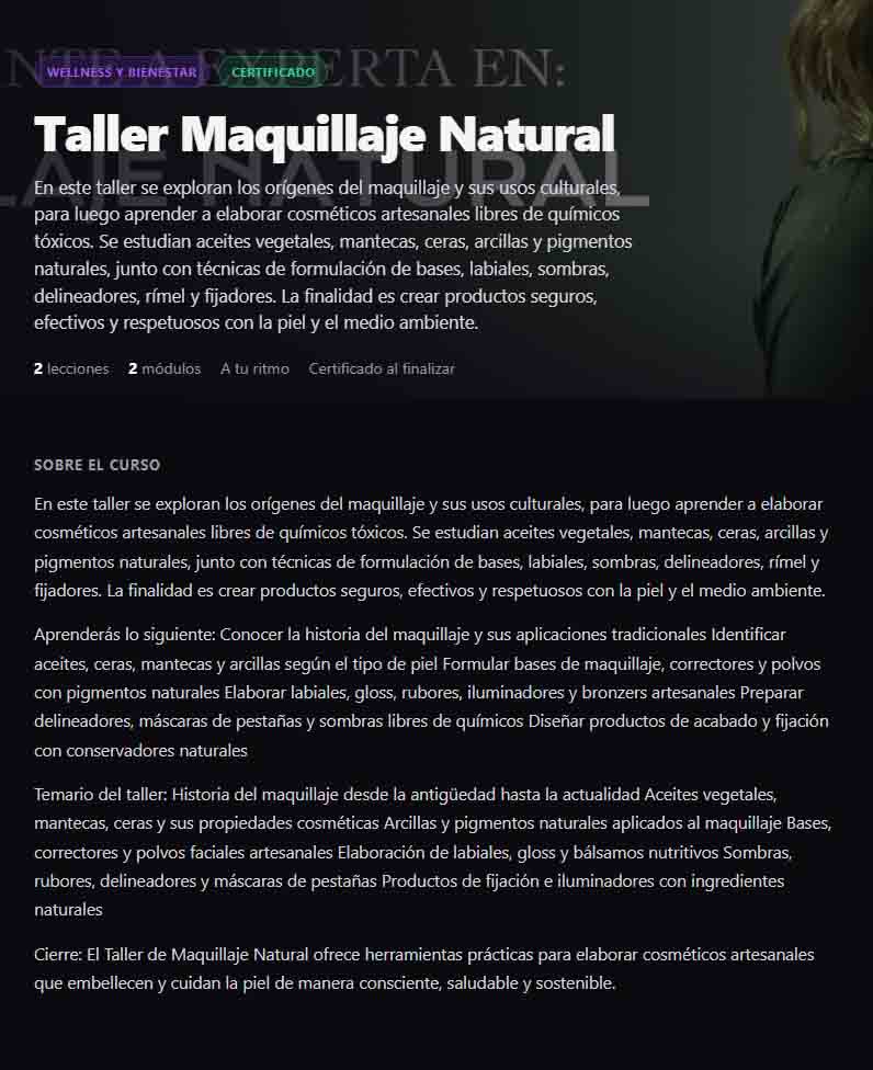 Taller Maquillaje Natural – Miranda Guzmán – Holoacademia taller maquillaje natural miranda guzman holoacademia 6ae5669e6a4a3